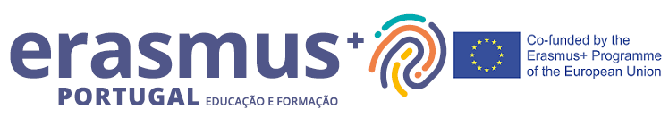 Erasmus+ Portugal — cofinanciado pelo Programa Erasmus+ da União Europeia